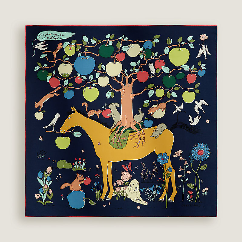 カレ 90 《ル・ポミエ・セリエ》 | Hermès - エルメス-公式サイト